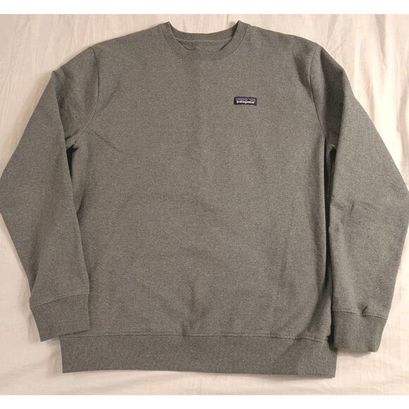 Patagonia Uprisal Crew Sweatshirt Men’s Large Regular Fit Gray Crewneck Outdoor - Picture 1 of 6